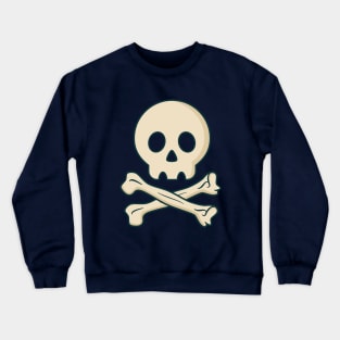 Cool Pirate Skull T-Shirt Crewneck Sweatshirt